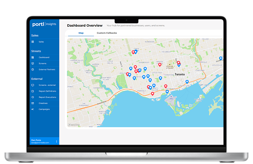 Portl Insights Dashboard